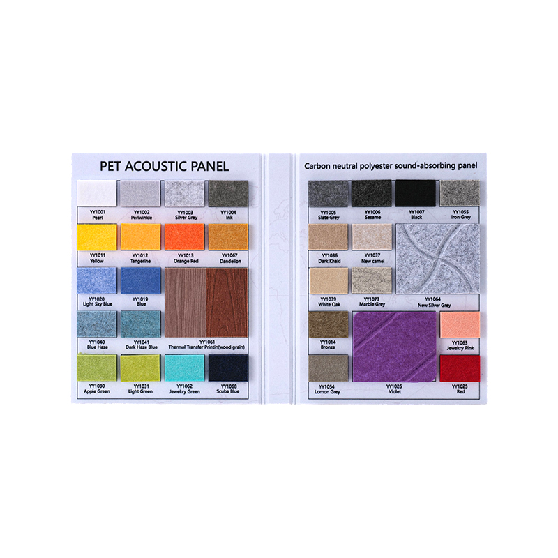 Fire-resistant Grooved Polyester Fiber Sound-absorbing Board, para sa Cinema/KTV Acoustic Treatment
