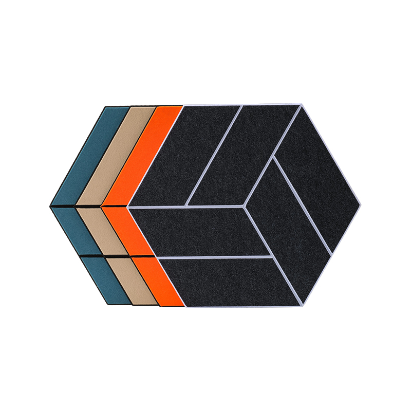 Nako-customize na Grooved Polyester Fiber Sound-absorbing Panel