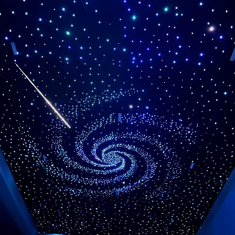 Hotel Application Acoustic Ceiling Gumamit ng Starry Sky Acoustic Panel Ceiling sa Bahay para sa Kwarto ng mga Bata