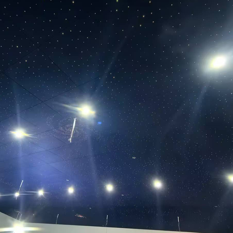 Spesonic Acoustic Fiber Optic Starry Ceiling Panel Acoustic Star Ceiling Polyester Fiber Starlight Spesonic Acoustic Fiber Optic Starry Ceiling Panel Acoustic Star Ceiling Polyester Fiber Starlight
