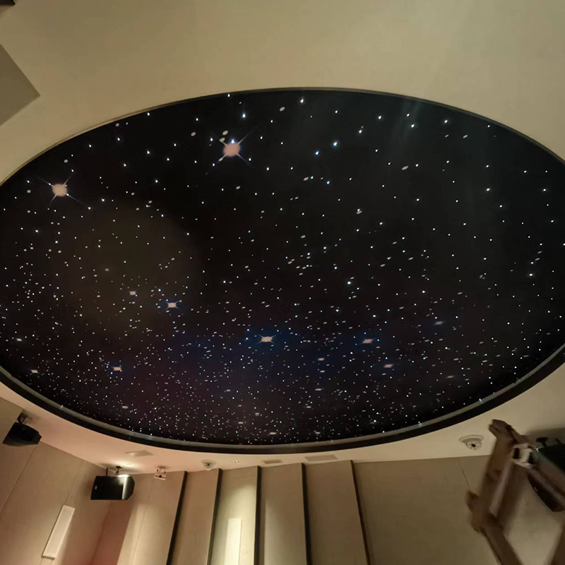 Modern Star Top Ceiling Light Bar para sa KTV Audio-Visual Room Optical Fiber Sky Star Decorative Projector Direct Light