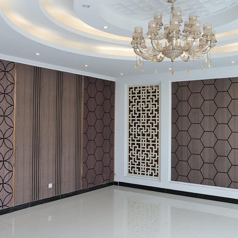 Mga PVC at Polyester Fiber Acoustic Panel - Soundproof, Fireproof, Eco-friendly para sa Bahay/Opisina/Teatro. Mataas na Densidad, Madaling Pag-install, Mga Pandekorasyon na Sound Absorbing Panel