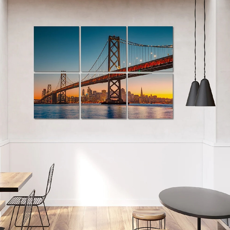 Mga Light Custom Heat Transfer Mural Panel - Napi-print, Self-Adhesive, Soundproof para sa Corridors