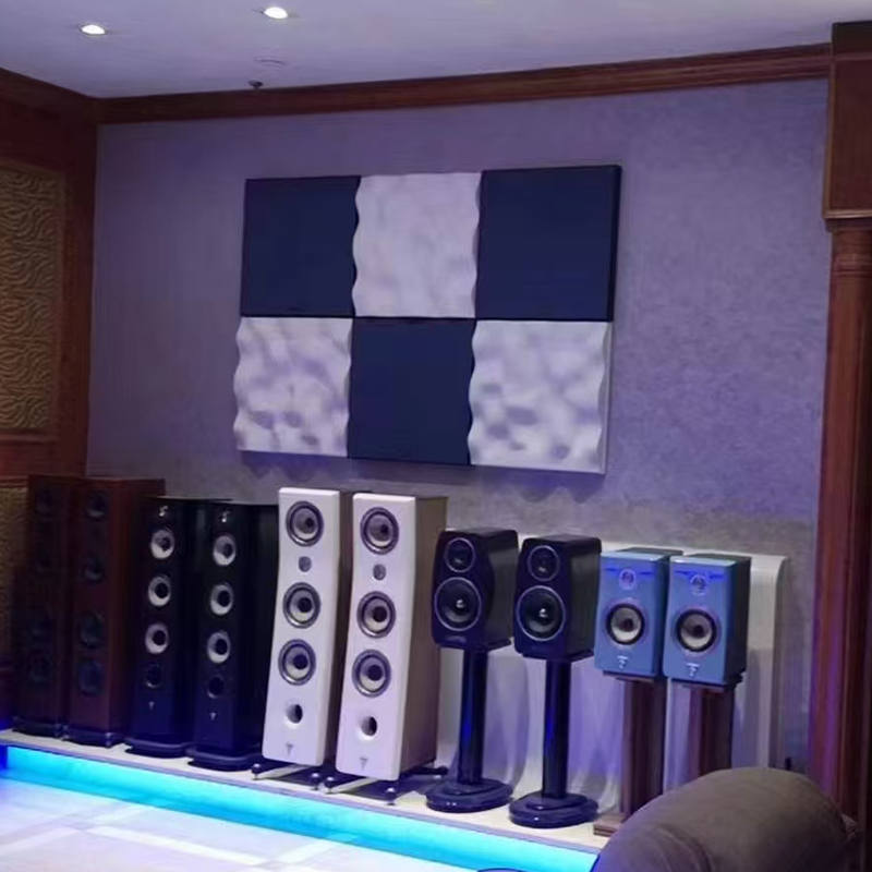 Modern 3D Colorful Acoustic Sound Diffuser Panel Dekorasyon na Ceiling Wall Design para sa Hall Application Graphic Design Available Modern 3D Colorful Acoustic Sound Diffuser Panel Dekorasyon na Ceiling Wall Design para sa Hall Application Graphic Design Available