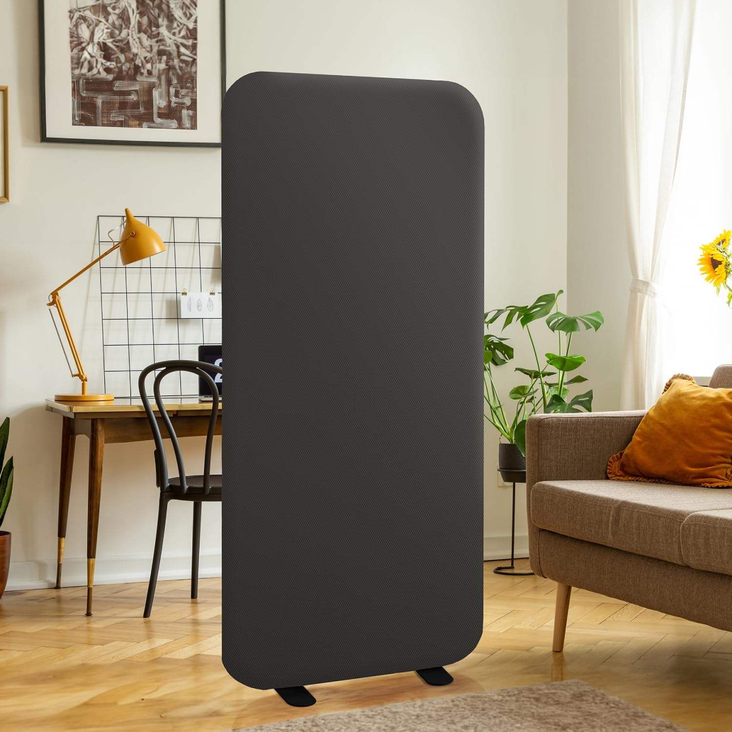 Mga Acoustic Partition Screen na Moderno para sa Disenyo ng Opisina at Bahay na nakatayo sa sahig Polyester Room Divider Opisina ng Furniture Divider ng Paaralan